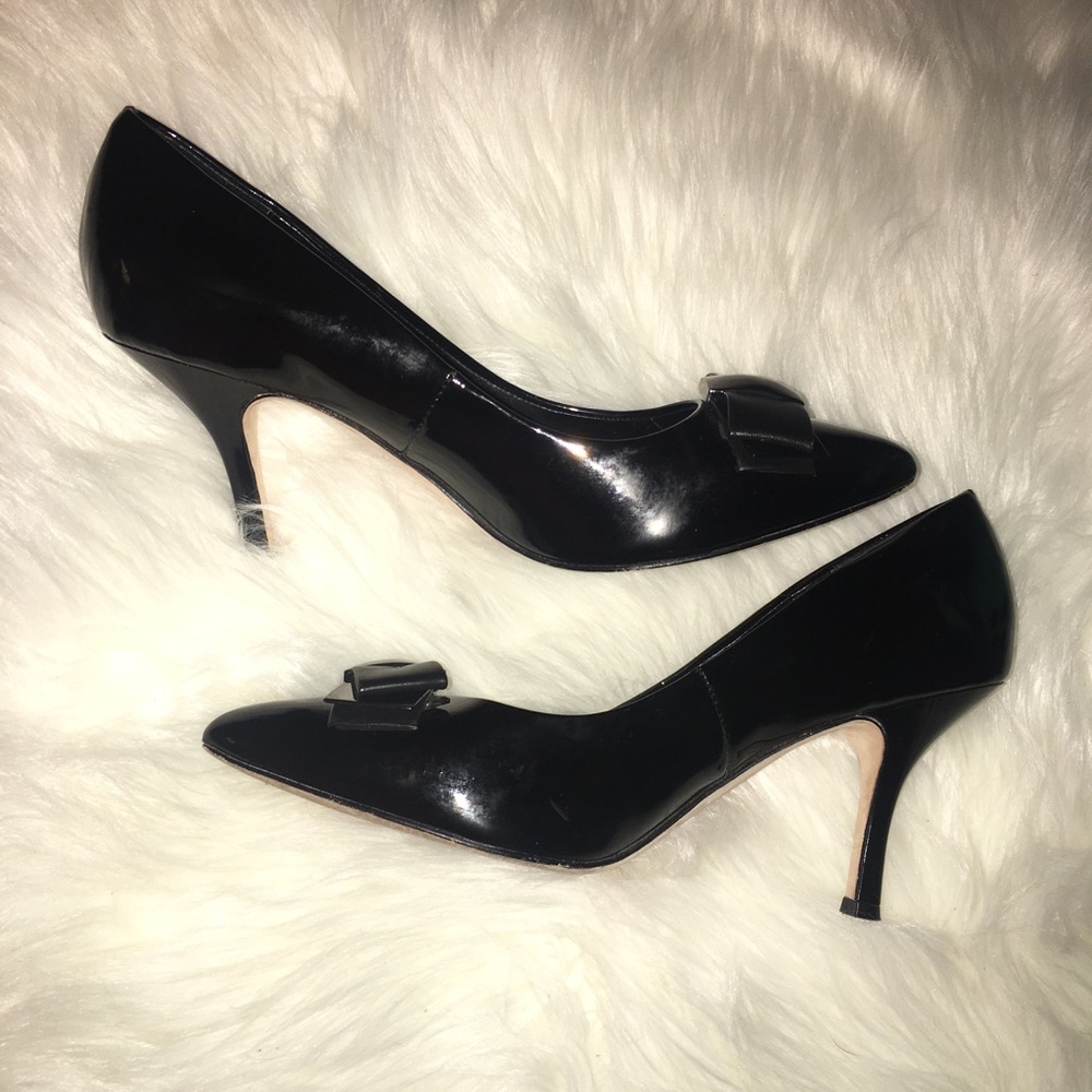 White House Black Market • patent heels